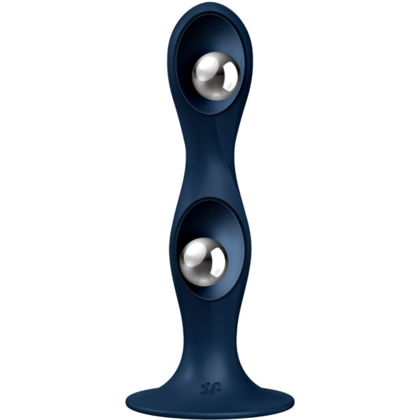 img_161203_8a384ae84d3ee3ea8cd165f222b4e4fa_1.jpg SATISFYER - DOUBLE BALL-R DILDO SILICONA AZUL