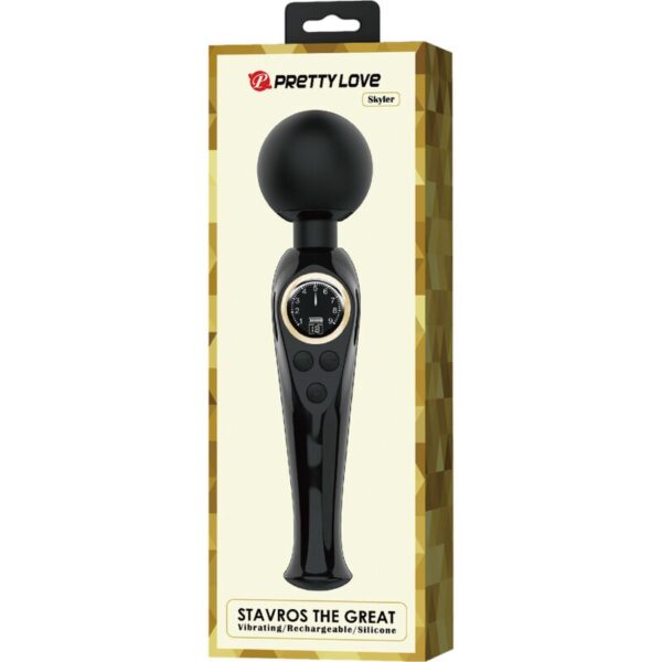 img_162266_4c8e2b53b95d76b75c3ad8c06cf59834_1.jpg PRETTY LOVE - SKYLER VIBRADOR WAND NEGRO