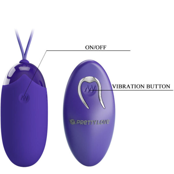 img_162278_3c6b070b9c2094b1d3a4d1703fd3f3c0_1.jpg PRETTY LOVE - BERGER YOUTH HUEVO VIBRADOR CONTROL REMOTO VIOLETA