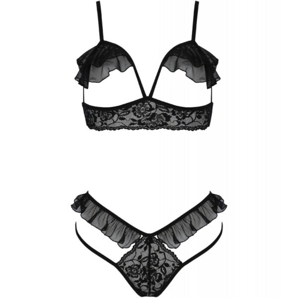 PASSION - DOLLY SET DOS PIEZAS NEGRO L/XL
