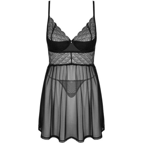 OBSESSIVE - CHEMERIS SET BADYDOLL & TANGA M/L