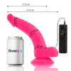 img_164208_79e617285679ddbb4d1802e235d693b5_1.png DIVERSIA - DILDO REALÍSTICO FLEXIBLE CON VIBRACIÓN ROSA 21.5 CM -O- 4.5 CM