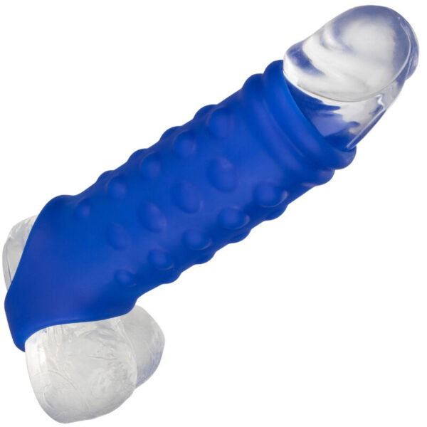 img_165748_0d7fe547aae96f63954a4f781fbcd93b_1.jpg CALEXOTICS - ADMIRAL BEADED FUNDA PENE SILICONA LÍQUIDA AZUL