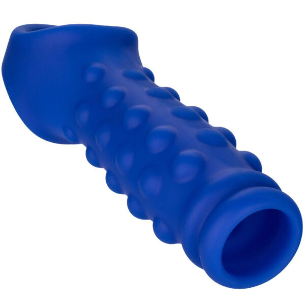 img_165749_8b04672da6884cf636deeedf227953f8_1.jpg CALEXOTICS - ADMIRAL BEADED FUNDA PENE SILICONA LÍQUIDA AZUL