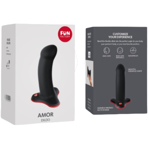 img_166415_d67c25597610eefb226545ee096fdc9d_1.png FUN FACTORY - AMOR DILDO PRINCIPIANTES NEGRO