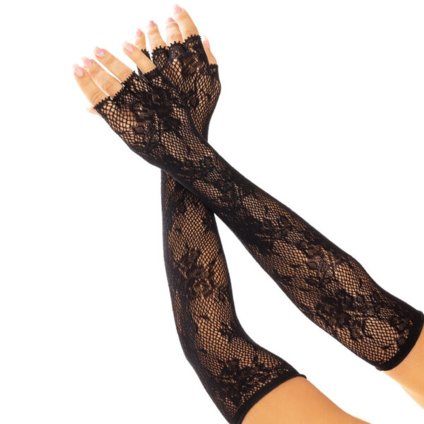 img_167846_fbc93b17c25a6853d2dc29910ad006c8_1.jpg LEG AVENUE - GUANTES SIN DEDOS RED FLORAL NEGRO