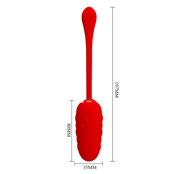 img_170208_ea566b371c4d02ab8cc6dcabc19a428d_1.jpg PRETTY LOVE - HUEVO VIBRADOR CON TEXTURA MARINA RECARGABLE ROJO