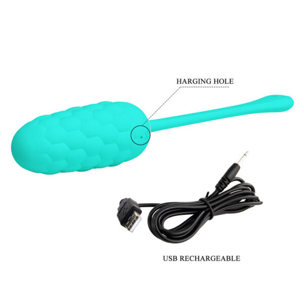 img_170226_d417f5a3c3996bf2efc521f0e3132875_1.jpg PRETTY LOVE - HUEVO VIBRADOR CON TEXTURA MARINA RECARGABLE VERDE AGUA
