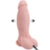 BAILE - INFLATABLE DILDO HINCHABLE REALÍSTICO CON VENTOSA 15 CM