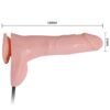 BAILE - INFLATABLE DILDO HINCHABLE REALÍSTICO CON VENTOSA 15 CM