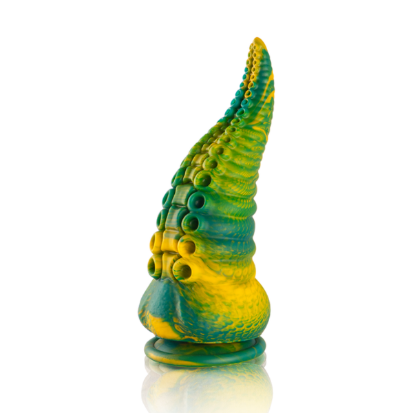 img_176520_1e4e99a1bd61decfd932a71fb75732ea_1.png EPIC - CETUS DILDO TENTÁCULO VERDE TAMAÑO PEQUEÑO