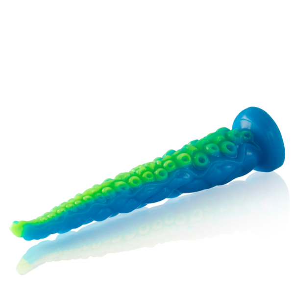 img_176615_b173c524d5df892ad28254951858e87a_1.png EPIC - SCYLLA DILDO TENTÁCULO FINO FLUORESCENTE TAMAÑO GRANDE