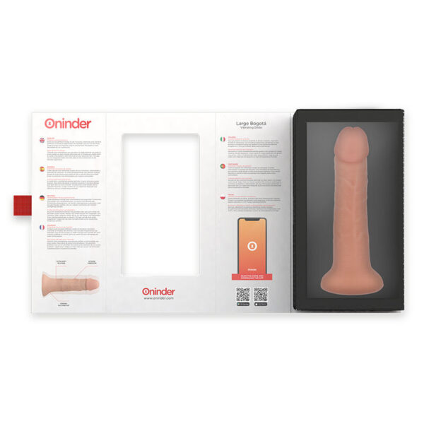 img_177053_bc8147fb954127d538c640e8103fe8a2_1.jpg ONINDER - LARGE BOGOTÁ DILDO VIBRADOR 9 VELOCIDADES NATURAL 22 CM -O- 4.5 CM - APP GRATUITA