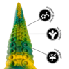 img_177574_467c3f464f78268c277c2c2dd60f2fbe_1.png EPIC - CETUS DILDO TENTÁCULO VERDE TAMAÑO PEQUEÑO