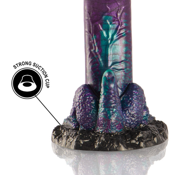 img_177598_69b7a625848a2b0f58a027b36d919e37_1.png EPIC - BASILISK DILDO DOBLE PLACER ESCAMOSO TAMAÑO PEQUEÑO