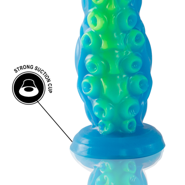 img_177633_52cb86be24e9666de3e95414876a8a7a_1.png EPIC - SCYLLA DILDO TENTÁCULO FINO FLUORESCENTE TAMAÑO GRANDE