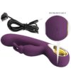 PRETTY LOVE - LIAM VIBRADOR RABBIT & PUNTO G CONTROLADO POR APP LILA