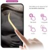 PRETTY LOVE - LIAM VIBRADOR RABBIT & PUNTO G CONTROLADO POR APP LILA