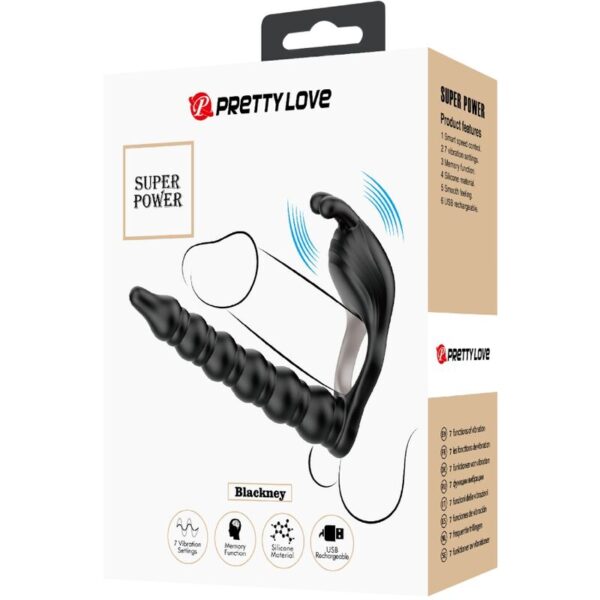 img_178002_ae9bc3e5ef588da3cbef67ec2546f39c_1.jpg PRETTY LOVE - BLACKNEY ANILLO PENE CON PLUG VIBRADOR NEGRO
