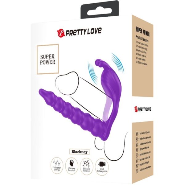 img_178008_3ce9bb36c2f9c38cab78f1995fe2d195_1.jpg PRETTY LOVE - BLACKNEY ANILLO PENE CON PLUG VIBRADOR LILA