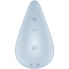 SATISFYER - DEW DROP VIBRADOR LAY-ON AZUL