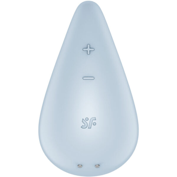 SATISFYER - DEW DROP VIBRADOR LAY-ON AZUL