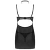 LIVCO CORSETTI FASHION - BINELLA SET BABYDOLL + TANGA NEGRO S/M