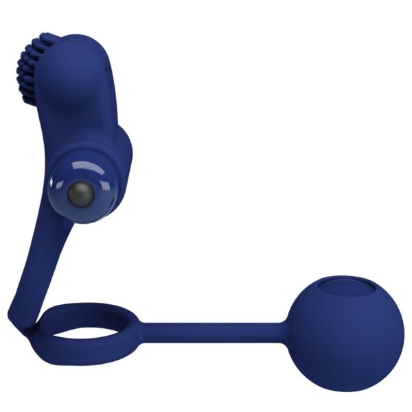img_180661_59fc2764d2fba17940b329886b065098_1.jpg PRETTY LOVE - REMINGTON DOBLE ANILLO VIBRADOR CON PLUG AZUL