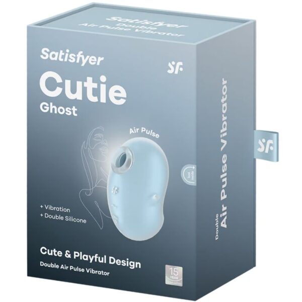 img_180802_58b1733cd6b8872b4db4ba982ec0b7ec_1.jpg SATISFYER - CUTIE GHOST VIBRADOR LAY-ON AZUL CLARO