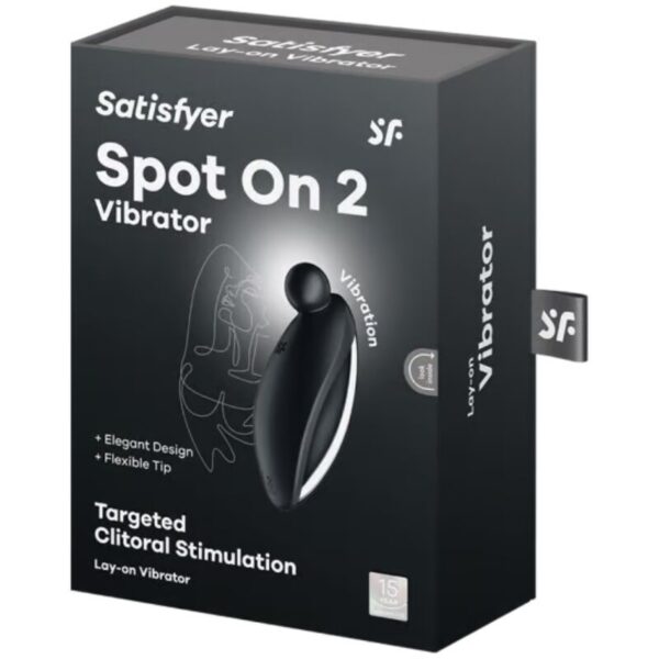 img_181951_d6b0712352ddc329382bb230999ad6ef_1.jpg SATISFYER - SPOT ON 2 VIBRADOR LAY-ON NEGRO