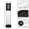 CALEXOTICS - PEAK BOMBA ONDAS ESTIMULADORASA 4 VELOCIDADES NEGRO