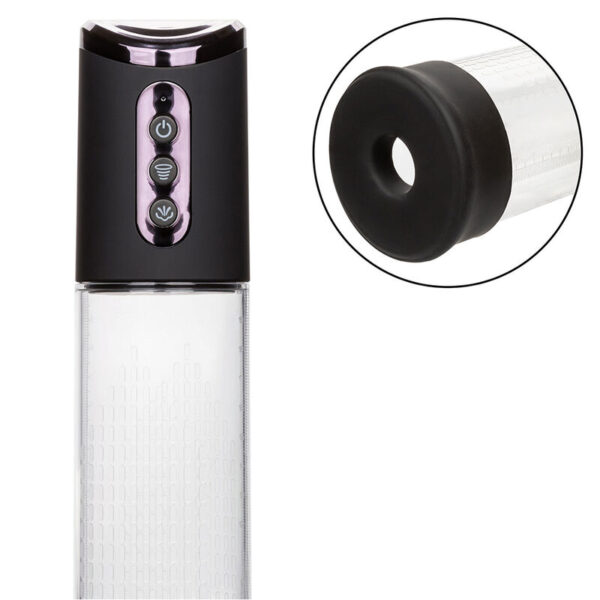CALEXOTICS - PEAK BOMBA ONDAS ESTIMULADORASA 4 VELOCIDADES NEGRO