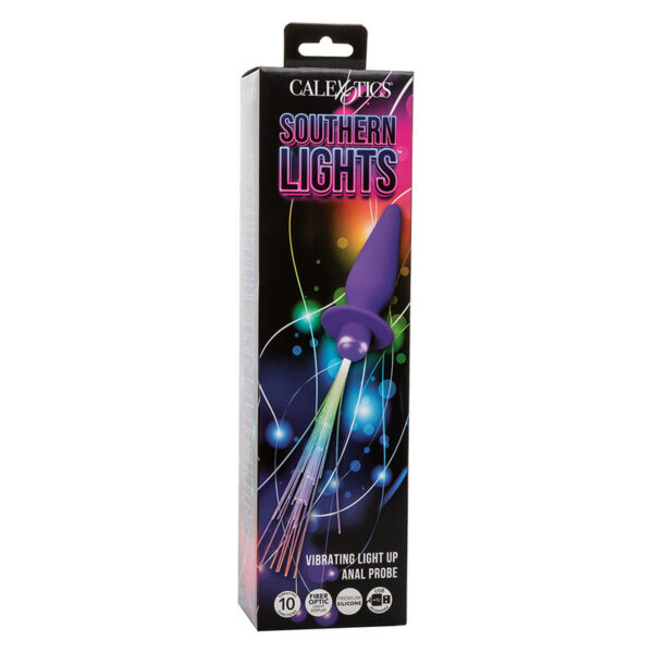 img_185894_a47041e80566f6d36bab03f1183b6c87_1.jpg CALEXOTICS - SOUTHERN LIGHTS LIGHT UP PLUG ANAL CON LUCES 10 VIBRACIONES SILICONA VIOLETA