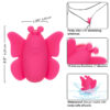 CALEXOTICS - NEON VIBES THE FLUTTER VIBE ESTIMULADOR 10 VIBRACIONES ROSA