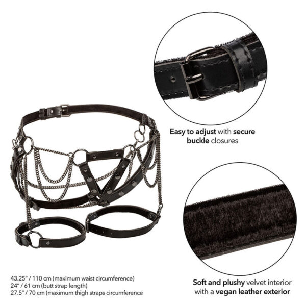 img_186276_fd6c75db9ce0c52ba6128a59424738bd_1.jpg CALEXOTICS - EUPHORIA ARNÉS DE MUSLO CON CADENAS PREMIUM