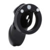 img_186301_71fbb79f8c2cdc044235590b4bcf489e_1.jpg HIDDEN DESIRE - EXTREME JAULA DE CASTIDAD SILICONA TALLA L NEGRO