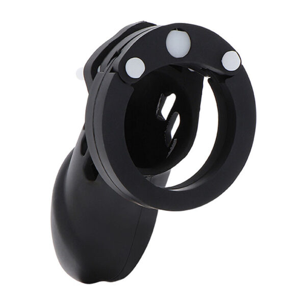 img_186301_71fbb79f8c2cdc044235590b4bcf489e_1.jpg HIDDEN DESIRE - EXTREME JAULA DE CASTIDAD SILICONA TALLA L NEGRO