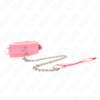 img_187587_43676ea8fc51c36ac06fdfae067e8d29_1.png KINK - COLLAR CON CORREA 65 CM CON RESTRICCIONES ROSA AJUSTABLE 36-42 CM X 5.5 CM