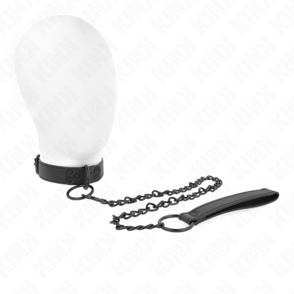 img_187602_a147364209331ed15a22bf45507e94ff_1.png KINK - COLLAR CON CORREA 65 CM OSCURO AJUSTABLE 37-54 CM X 3 CM