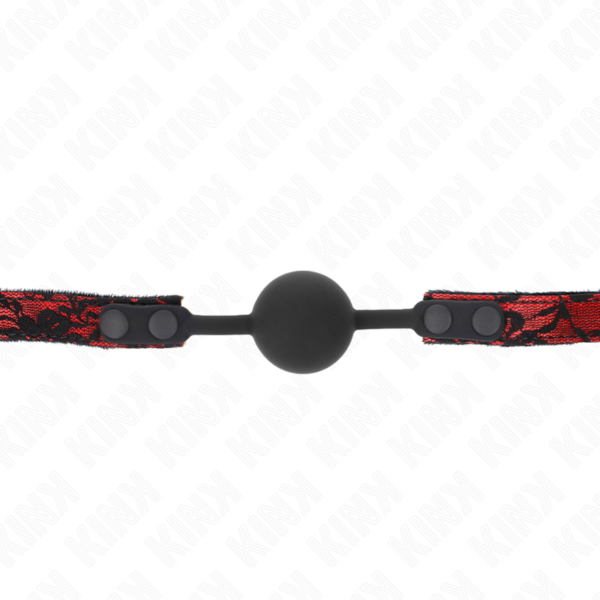 img_189720_147a8aef667ab3668b5b09b182624b2d_1.png KINK - MORDAZA DE BOLA 4 CM DE SILICONA SCANDAL MODELO 1 65 x 2 CM