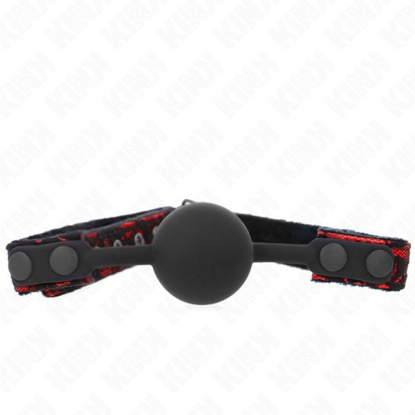 img_189721_69fa5d13fe27dc083b81c00480c07996_1.png KINK - MORDAZA DE BOLA 4 CM DE SILICONA SCANDAL MODELO 1 65 x 2 CM