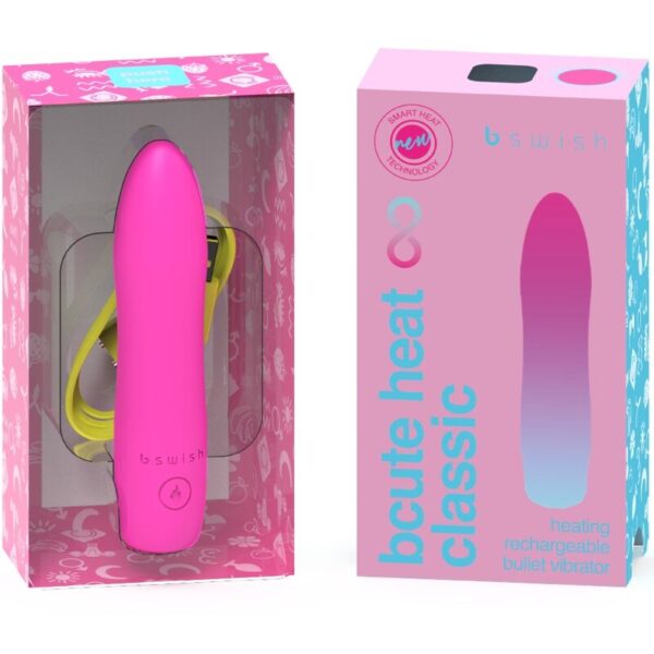 img_191408_d81b33d6084accdfbd0272d177c50886_1.jpg B SWISH - BCUTE INFINITE HEAT CLASSIC VIBRADOR CALENTABLE ROSA