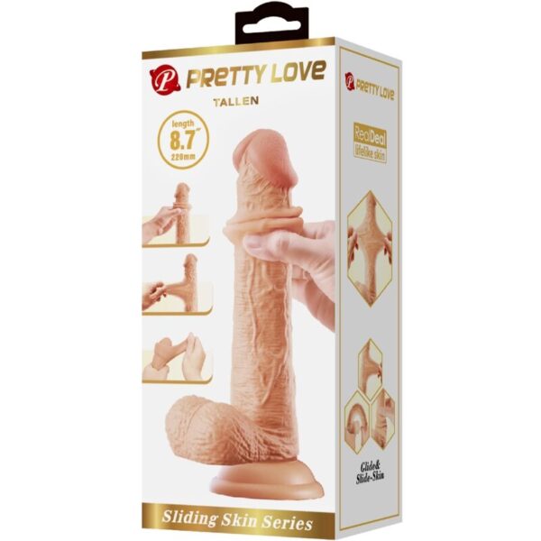 img_191815_4233905a1ab98cce5be8a3e9e0fd8d08_1.jpg PRETTY LOVE - TALLEN DILDO REALÍSTICO 22 CM NATURAL