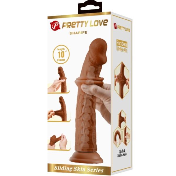 img_191882_5ae88ef3c826749580a0d46a91a115ca_1.jpg PRETTY LOVE - SHARIFE DILDO REALÍSTICO 25 CM MULATO