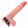 img_192977_8ca6e692dc0e394d6181d2e9f68843c4_1.png KINK - ANILLO PENE CUERO CON PÚAS 21.5 X 1.6 CM
