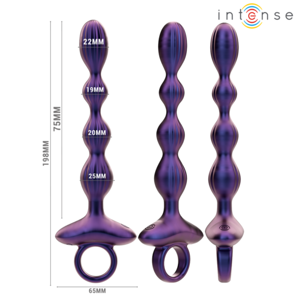 img_196175_1e1397a9276160656fd19ffba609a60e_1.png INTENSE - JACKIE PLUG ANAL VIBRADOR MODELO 1 CONTROL REMOTO