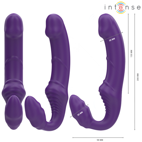img_196201_9bbba639697a233210975a09d5e7473a_1.png INTENSE - JILL VIBRADOR DOBLE 20 CM VIOLETA CONTROL REMOTO