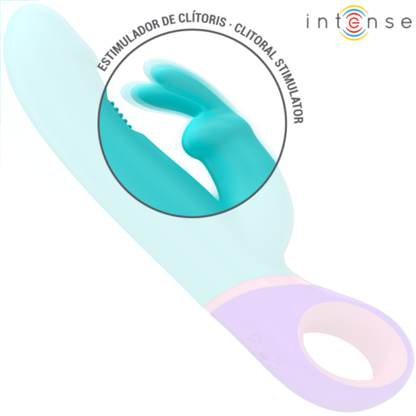 img_196226_5122db225f7c8efe3223f38ace5727d3_1.png INTENSE - MÓNICA VIBRADOR RABBIT CON ESTIMULADOR ROTATORIO DEL PUNTO G AZUL