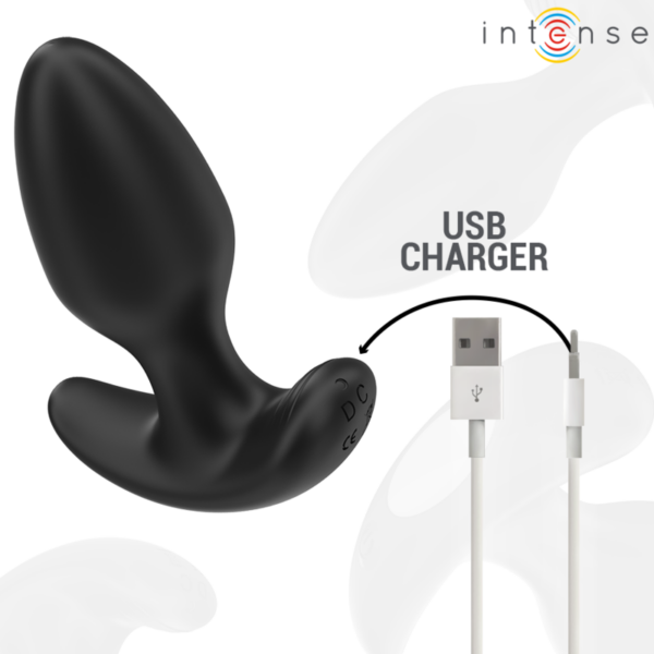 img_196250_4e1d6c0eafafd593dad18719aa211710_1.png INTENSE - JOEY PLUG ANAL 10 VIBRACIONES NEGRO CONTROL REMOTO