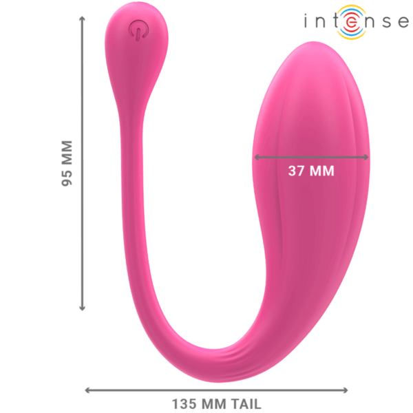 img_196270_b76432c1bbc5b7962ea6709a170d32ac_1.png INTENSE - JANICE VIBRADOR U DOBLE ESTIMULACIÓN 10 VIBRACIONES ROSA CONTROL REMOTO